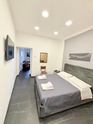Letto o letti in una camera di Maison La Marina