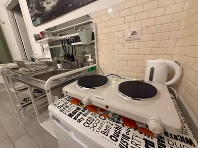 Cucina o angolo cottura di La Suite del Porto Antico