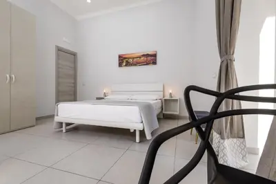 Letto o letti in una camera di Caroline's House