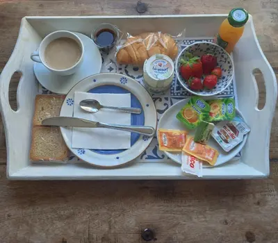 Cibo presso il bed & breakfast o nelle vicinanze