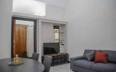 Area soggiorno di Don Giovanni a Toledo Apartment