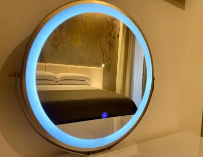Letto o letti in una camera di Le Dimore di Lorenzo