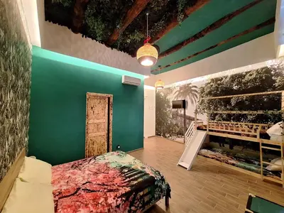 Letto o letti in una camera di La casa di LùAle e Zoe
