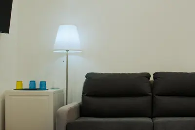 Area soggiorno di B&B Lara's Home by I Borbone
