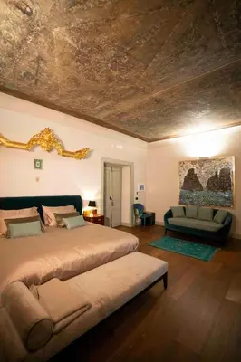 Area soggiorno di Palazzo Carafa Santangelo