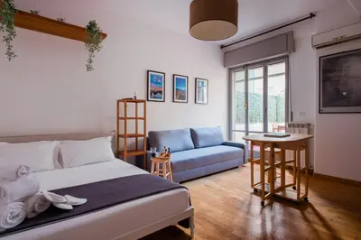 Area soggiorno di Chiaia Life Apartment