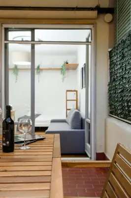 Area soggiorno di Chiaia Life Apartment