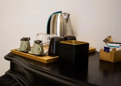 Set per la preparazione di tè e caffè presso Costantinopoli 33 Grand Suite
