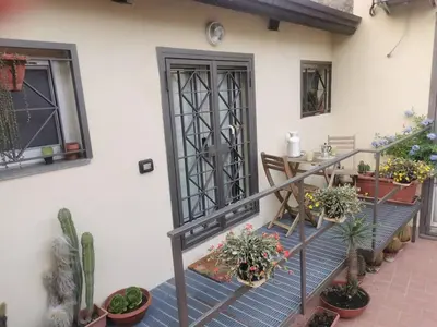 Balcone o terrazza di Casetta Correra: terrazzo e relax centro di Napoli