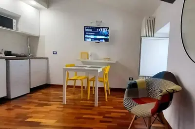 Cucina o angolo cottura di Casetta Correra: terrazzo e relax centro di Napoli