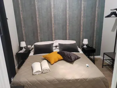 Letto o letti in una camera di Lory's room
