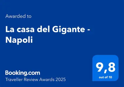 Certificato, attestato, insegna o altro documento esposto da La casa del Gigante - Napoli