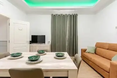 Area soggiorno di Residenza Amato Suites