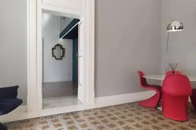 Area soggiorno di Residenza Ferrigno, Luxury house