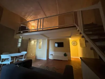 TV o dispositivi per l'intrattenimento presso La casa nel tufo