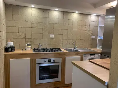 Cucina o angolo cottura di La casa nel tufo