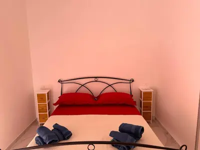 Letto o letti in una camera di Vincent House