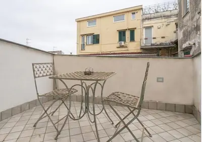 Balcone o terrazza di DEA Plebiscito - Donna Elena Apartment Plebiscito