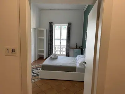 Letto o letti in una camera di Morant Guest Room