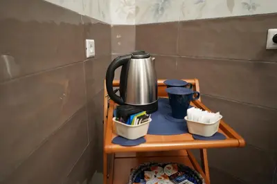 Set per la preparazione di tè e caffè presso Casa Sissy