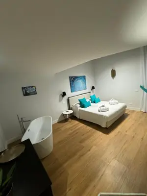 Letto o letti in una camera di La Maison Toledo