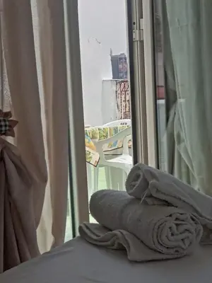 Letto o letti in una camera di casa la terrazza dei tribunali