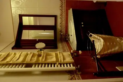 Letto o letti in una camera di B&B Nilo