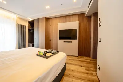 TV o dispositivi per l'intrattenimento presso NAP Luxury Guest House Municipio
