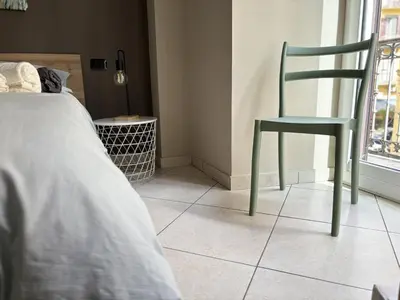 Letto o letti in una camera di Adrian's Guests House