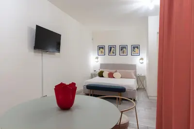 Letto o letti in una camera di Private Suite Intermezzo