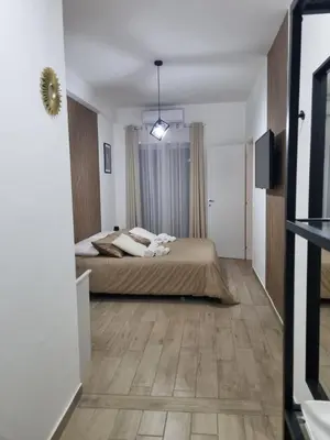 Letto o letti in una camera di Niluna