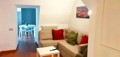Area soggiorno di Casa Vacanze Corpo di Napoli
