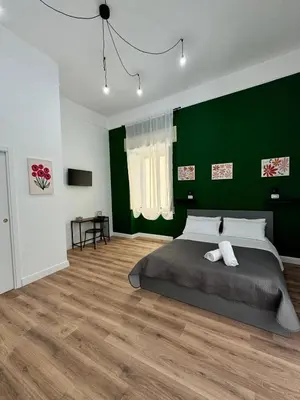 Letto o letti in una camera di Interno ventidue