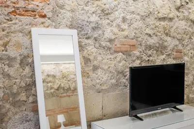 TV o dispositivi per l'intrattenimento presso Dimora Velato By Dimorra