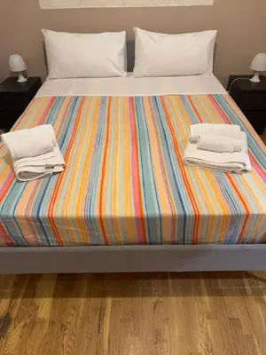 Letto o letti in una camera di Plebiscito Sweet Home