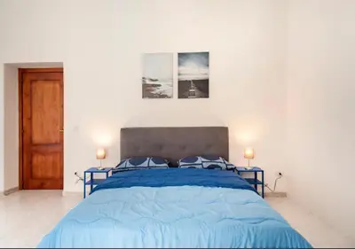 Letto o letti in una camera di Spagno li's House