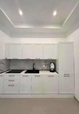 Cucina o angolo cottura di Blu Parthenope a Spaccanapoli