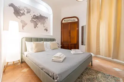 Letto o letti in una camera di Calaba Centro