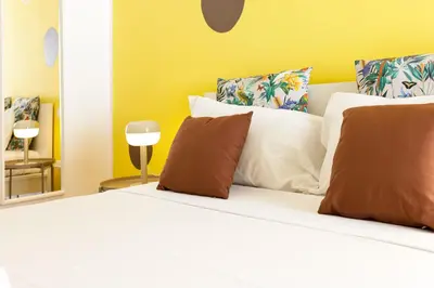 Letto o letti in una camera di Santa Patrizia a Chiaia Apartment