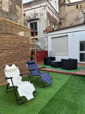 Area soggiorno di Toledo apartment