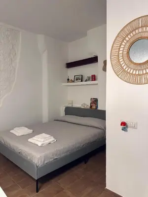 Letto o letti in una camera di Giori's House