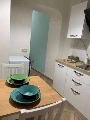 Cucina o angolo cottura di A casa re nonni
