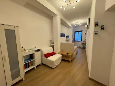Letto o letti in una camera di La Casa di Ciui ad un passo da Via Toledo