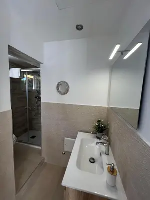 Bagno di Napoli centro madame Naples con terrazzo e vista giardino