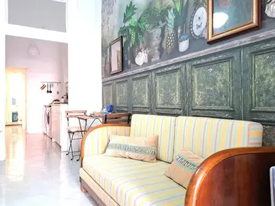 Area soggiorno di Appartamento Cuore di Napoli 2