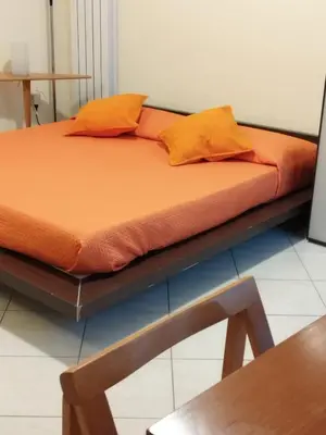 Letto o letti in una camera di Casa Prilla Metro Materdei