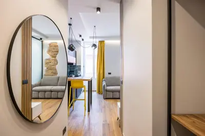 Area soggiorno di Tribunali Trendy Accommodations by Wonderful Italy