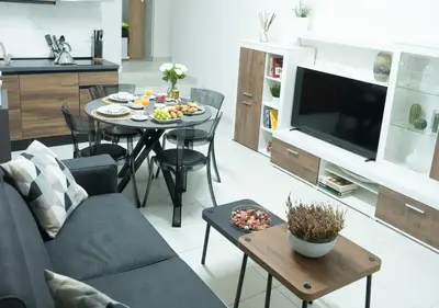 TV o dispositivi per l'intrattenimento presso VD Residential Apartment Napoli