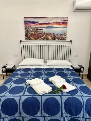 Letto o letti in una camera di O'Vicariell