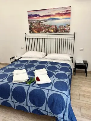 Letto o letti in una camera di O'Vicariell